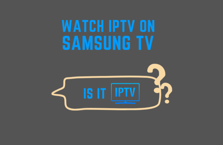 IPTV on Samsung TV